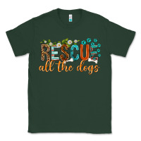 Sports Green rescue all the dogs Classic Tee - texasbilliewilder