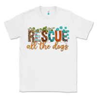 White rescue all the dogs Classic Tee - texasbilliewilder