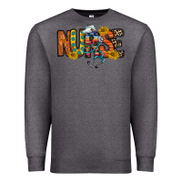 Charcoal Heather nurse western Premium Sweatshirt - RacoonDesign