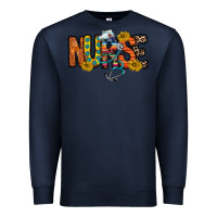 Navy nurse western Premium Sweatshirt - RacoonDesign