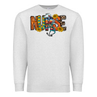 Oatmeal Heather nurse western Premium Sweatshirt - RacoonDesign