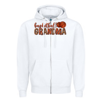Basketball Grandma With Leopard Zipper Hoodie | Teevron