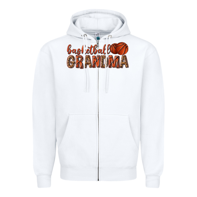 Basketball Grandma With Leopard Zipper Hoodie by texasbilliewilder | Teevron