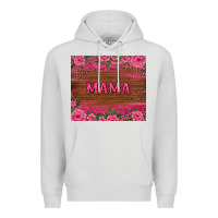 Dove Grey floral leopard mama tumbler Premium Hoodie - BarkalooDesign