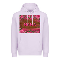 Lilac floral leopard mama tumbler Premium Hoodie - BarkalooDesign