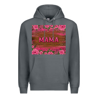Rock floral leopard mama tumbler Premium Hoodie - BarkalooDesign