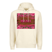 Sandshell floral leopard mama tumbler Premium Hoodie - BarkalooDesign