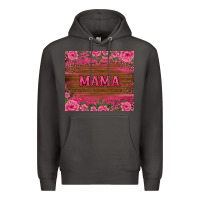 Smoke floral leopard mama tumbler Premium Hoodie - BarkalooDesign