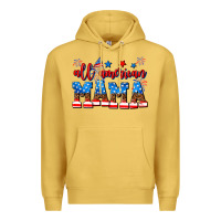 Antique Gold all american mama Premium Hoodie - AdoDesignShop