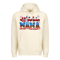 Sandshell all american mama Premium Hoodie - AdoDesignShop