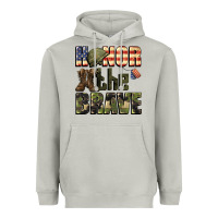 Moon Dust Honor the brave 4th of july Heavyweight Hoodie - CowGirlArtShop