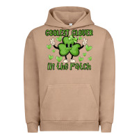 Pigment Burro coolest clover to pinch Urban Hoodie - MaliasSmallBusiness