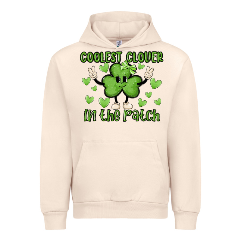 Coolest Clover To Pinch Urban Hoodie by MaliasSmallBusiness | Teevron