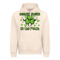 Sandshell coolest clover to pinch Urban Hoodie - MaliasSmallBusiness