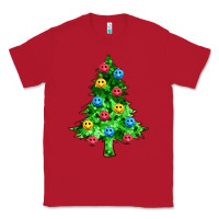 Red sequin's christmas tree Classic Tee - Zillion Design Studio