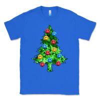 True Royal sequin's christmas tree Classic Tee - Zillion Design Studio