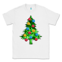White sequin's christmas tree Classic Tee - Zillion Design Studio