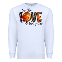 White for the love of the game basketball Premium Sweatshirt - CowhideDigitalArt