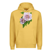 Antique Gold Silver Lining Rose Premium Hoodie - LillyAllenDesigns
