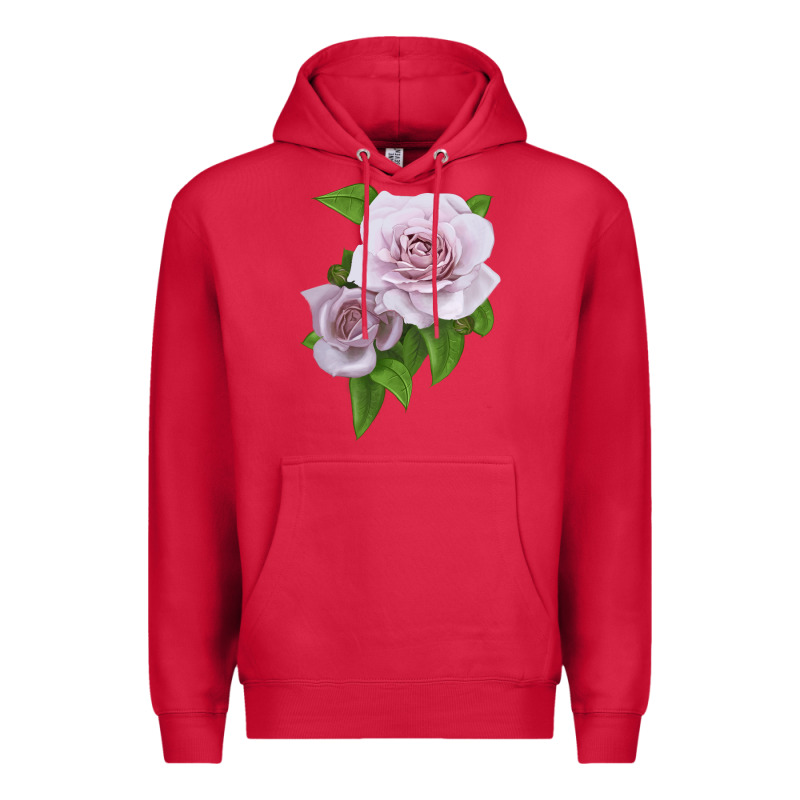 Silver Lining Rose Premium Hoodie by LillyAllenDesigns | Teevron