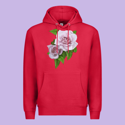 Silver Lining Rose Premium Hoodie Designed By Lillyallendesigns