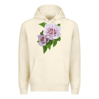 Sandshell Silver Lining Rose Premium Hoodie - LillyAllenDesigns