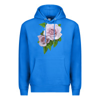 True Royal Silver Lining Rose Premium Hoodie - LillyAllenDesigns