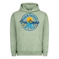 Pigment Oil Green making memories at a time Urban Hoodie - MaliasSmallBusiness
