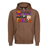 Chestnut somebody's loud mouth basketball mama Zipper Hoodie - Zillion Design Studio