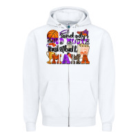 White somebody's loud mouth basketball mama Zipper Hoodie - Zillion Design Studio