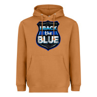 Meerkat I back the blue 4th of July Heavyweight Hoodie - CowGirlArtShop