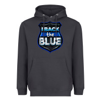 Smoke I back the blue 4th of July Heavyweight Hoodie - CowGirlArtShop