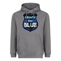 Storm I back the blue 4th of July Heavyweight Hoodie - CowGirlArtShop