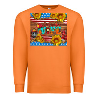 Carrot american flag firefighter wife Premium Sweatshirt - HRA Design Shop