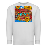 Dove Grey american flag firefighter wife Premium Sweatshirt - HRA Design Shop