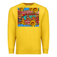 Lemon american flag firefighter wife Premium Sweatshirt - HRA Design Shop