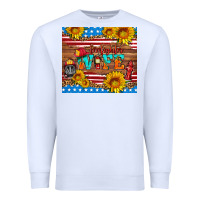 White american flag firefighter wife Premium Sweatshirt - HRA Design Shop