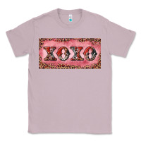 Lilac Xoxo cowhide and leopard Classic Tee - RanaPortraitStore