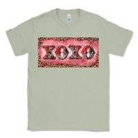 Matcha Xoxo cowhide and leopard Classic Tee - RanaPortraitStore