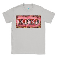 Moon Dust Xoxo cowhide and leopard Classic Tee - RanaPortraitStore