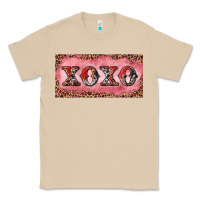 Mushroom Xoxo cowhide and leopard Classic Tee - RanaPortraitStore