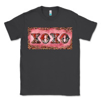 Smoke Xoxo cowhide and leopard Classic Tee - RanaPortraitStore