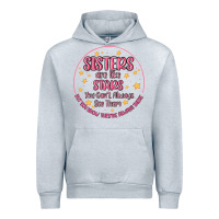 Heather Grey sisters are like stars you can't always see them Urban Hoodie - MaliasSmallBusiness