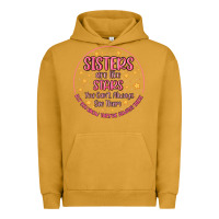 Pigment Peanut Butter sisters are like stars you can't always see them Urban Hoodie - MaliasSmallBusiness