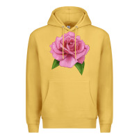 Antique Gold Perfume Delight Rose Premium Hoodie - LillyAllenDesigns