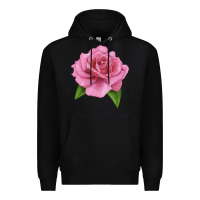 Black Perfume Delight Rose Premium Hoodie - LillyAllenDesigns