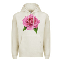 Oatmeal Heather Perfume Delight Rose Premium Hoodie - LillyAllenDesigns
