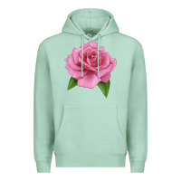 Seafoam Perfume Delight Rose Premium Hoodie - LillyAllenDesigns
