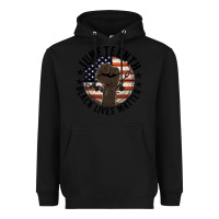 Black black lives matter Heavyweight Hoodie - HRA Design Shop