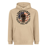 Mushroom black lives matter Heavyweight Hoodie - HRA Design Shop